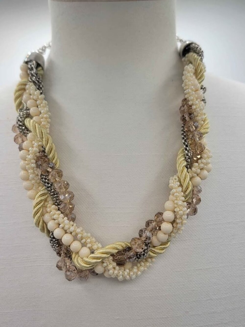 Vintage Braided Sarah Coventry Choker Necklace